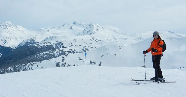 Whistler Ski resort in canada